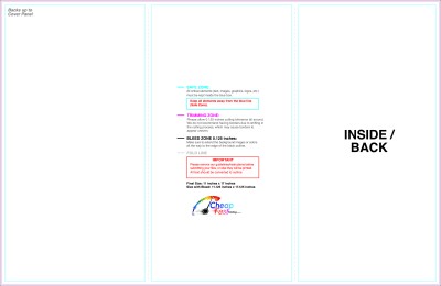 Brochure - 11inx17 Inches - Trifold - Inside