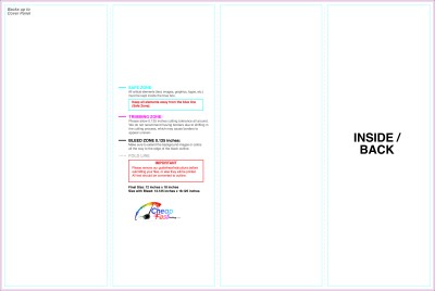 Brochure - 12inx18 Inches - Accordion - Inside