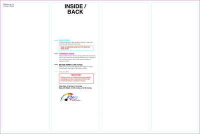 Brochure - 12inx18 Inches - Parallelfold - Inside