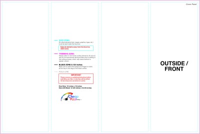 Brochure - 12inx18 Inches - Parallelfold - Outside