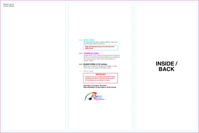 Brochure - 12inx18 Inches - Trifold - Inside