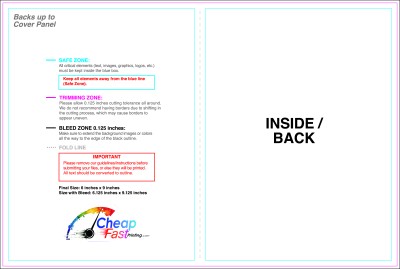 Brochure - 6inx9 Inches - Halffold - Inside