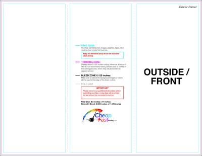 Brochure - 8.5inx11 Inches - Zfold - Outside