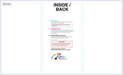 Brochure - 8.5inx14 Inches - Trifold - Inside