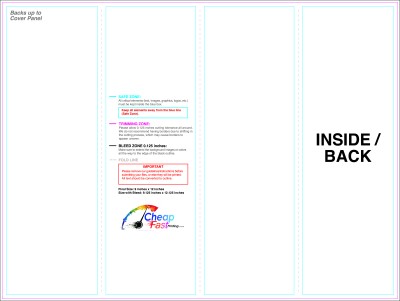 Brochure - 9inx12 Inches - Accordion - Inside