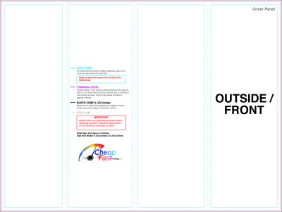 Brochure - 9inx12 Inches - Rollfold - Outside