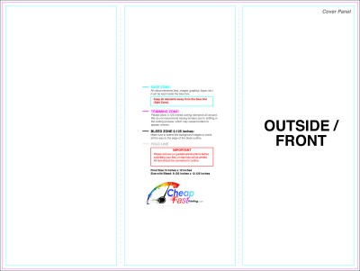 Brochure - 9inx12 Inches - Zfold - Outside
