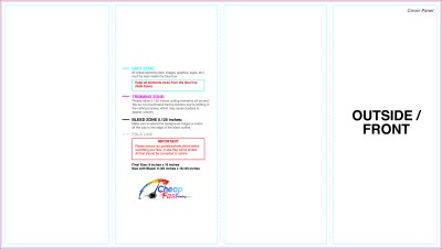 Brochure - 9inx16 Inches - Accordionfold - Outside