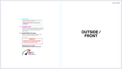 Brochure - 9inx16 Inches - Halffold - Outside