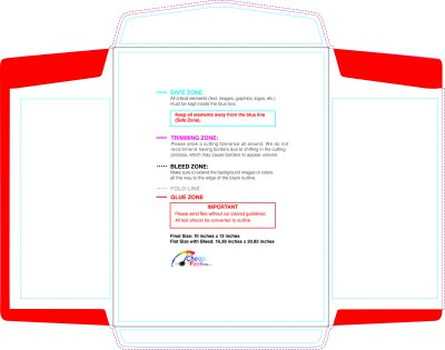 Envelope - 10inx13 Inches - Catalog Outside