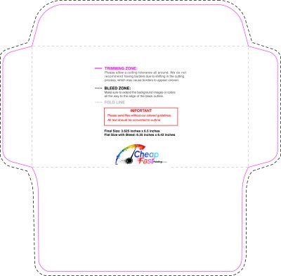 Envelope - 3.625inx6.5 Inches - Remittance Short Flap Inside