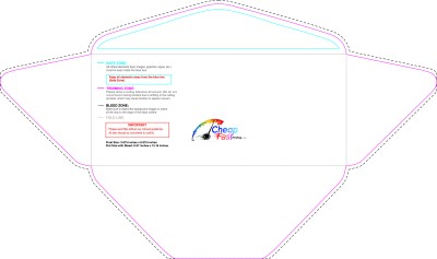 Envelope - 3.875inx8.875 Inches Window Inside