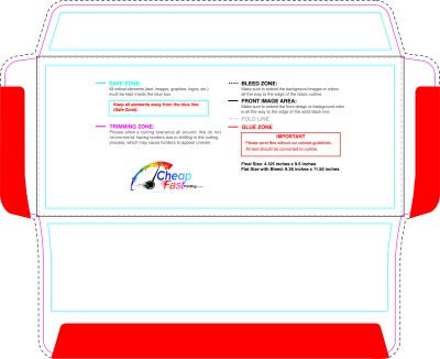 Envelope - 4.125inx9.5 Inches Universal Outside