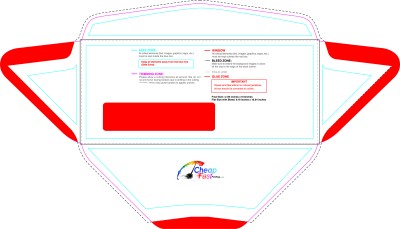 Envelope - 4.125inx9.5 Inches Window Outside