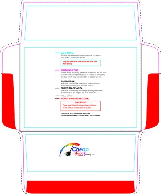 Envelope - 4.75inx6.5 Inches - 4 - 4 - Announcement