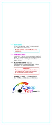 Flyer - 3.5inx8.5 Inches - V