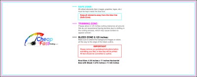 Flyer - 4.25inx11 Inches - H