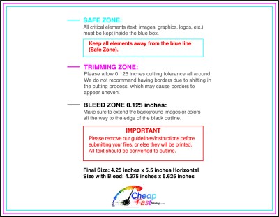 Flyer - 4.25inx5.5 Inches - H