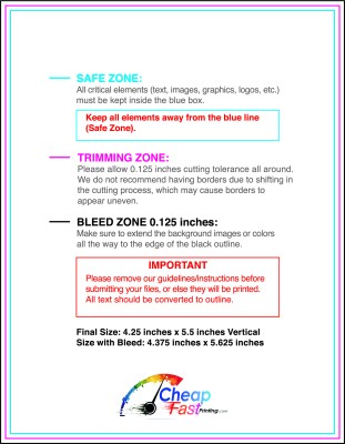 Flyer - 4.25inx5.5 Inches - V