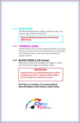 Flyer - 5.5inx8.5 Inches - V