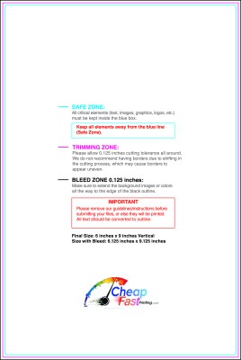 Flyer - 6inx9 Inches - V