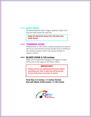 Flyer - 8.5inx11 Inches - V