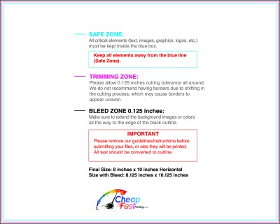 Flyer - 8inx10 Inches - H