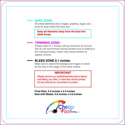 Sticker design guide: 4.5inx4.