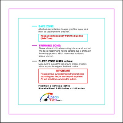 Sticker design guide: 2inx2