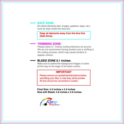 Sticker design guide: .5inx4.
