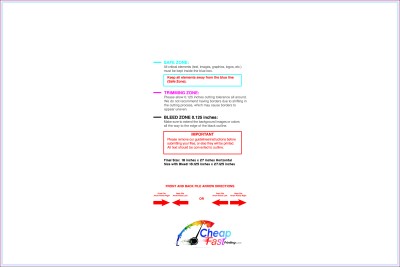 Template - 18inx27 Inches - H