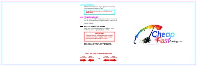 Template - 6inx18 Inches - H