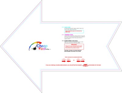 Template - Arrow - 18inx24 Inches - L