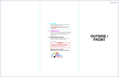Brochure 11inx17in Trifold Outside Download Template Guideline - Brochures