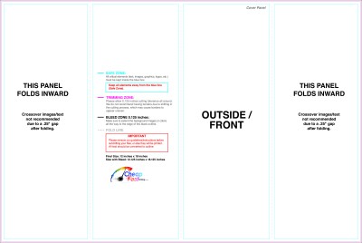 Brochure 12inx18in Closedgatefold Outside Download Template Guideline - Brochures