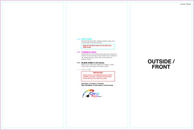 Brochure 12inx18in Zfold Outside Download Template Guideline - Brochures
