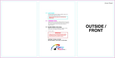 Brochure 7inx14in Trifold Outside Download Template Guideline - Brochures