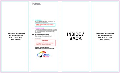 Brochure 8.5inx14in Closedgatefold Inside Download Template Guideline - Brochures