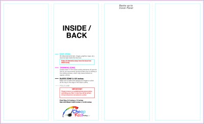 Brochure 8.5inx14in Reverse Parallelfold Inside Download Template Guideline - Brochures