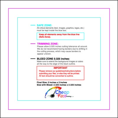 Template 2x2 Tile Download Template Guideline - Business Cards