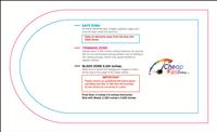 Template 2x3.5 Half Circle Reverse Download Template Guideline - Business Cards