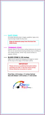 Color Copy 4.25inx11in V Download Template Guideline - Color Copies