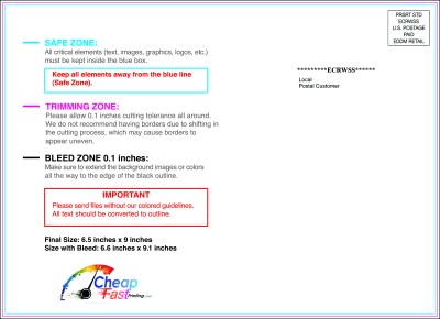Eddm - Eligible - Postcard - 6.5inx9 Inches - H - Back - Eddm - Side