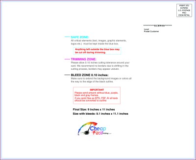 Eddm - Eligible - Postcard - 9inx11 Inches - H - Back - Eddm - Side