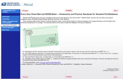Eddm Usps Requirements