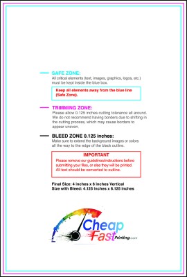 Flyer 4inx6in V Download Template Guideline - Flyers