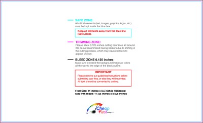 Letterhead 8.5inx14in H Download Template Guideline - Letterhead
