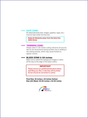 Posterwide 30inx40in V Download Template Guideline - Posters