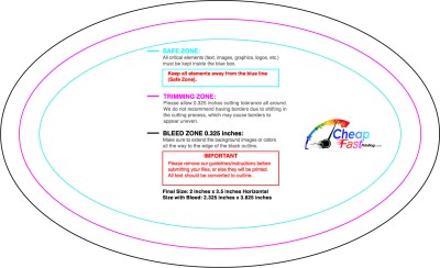 Sticker 2inx3.5in H Oval Download Template Guideline - Stickers Oval
