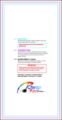 Sticker 1.5inx3in V Download Template Guideline - Stickers Rectangular